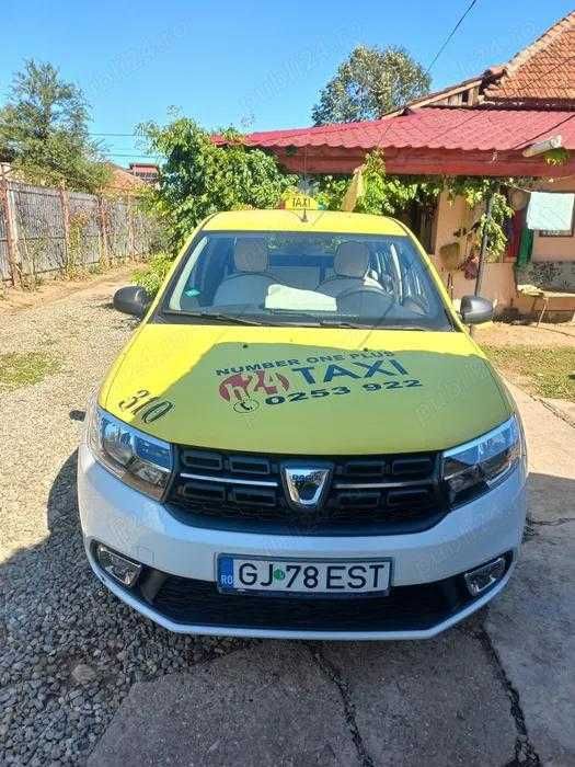 vand Dacia Logan II 2018  + autorizație taxi 10.000