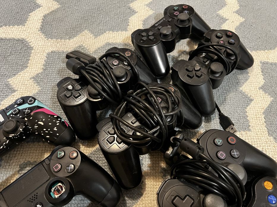 Lot Controllere Playstation 2 3 4 Xbox 360 Ps2