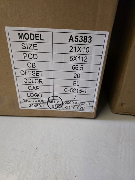 Jante 21'' Audi 5x112 Audi 5x112