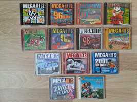 Colectie 12 CD originale-selectii Mega Hits-muz. Eurodance-exclusiv'90