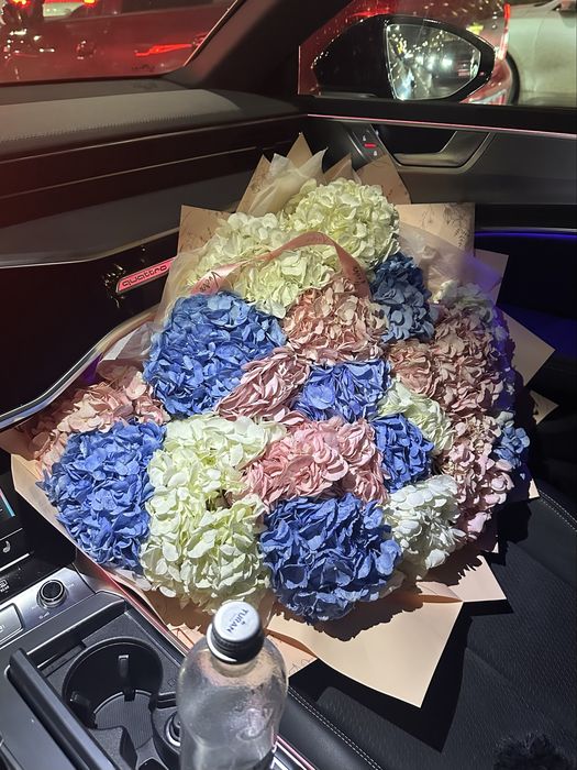 Букет гортензий