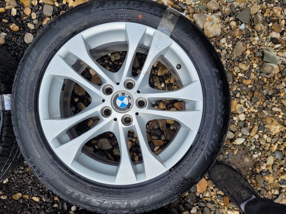 Jante aliaj BMW X3 R18/ Anvelope 225/55/18 VARĂ