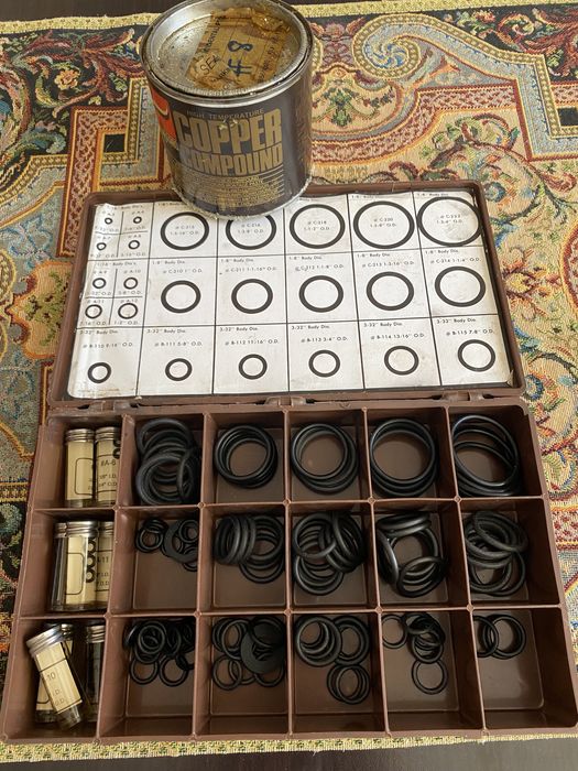 Набор топливных прокладок для двигателя,медная паста для прокладок гол