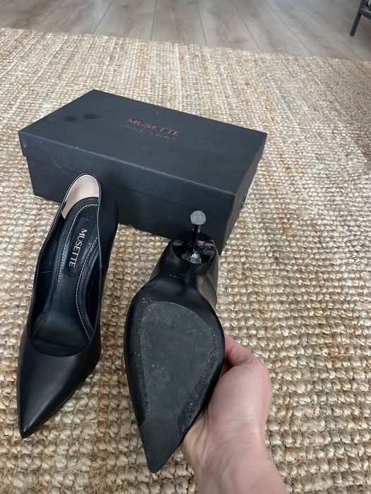 Pantofi Stiletto Musette din piele