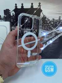 Husa Transparenta MagSafe Clear IPhone 11,12,13,14,15,Pro,Plus,Pro Max