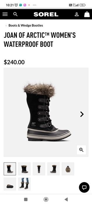 Cizme Sorel Waterproof dama mărime 37,5 JOAN OF ARCTIC™ Women's boot