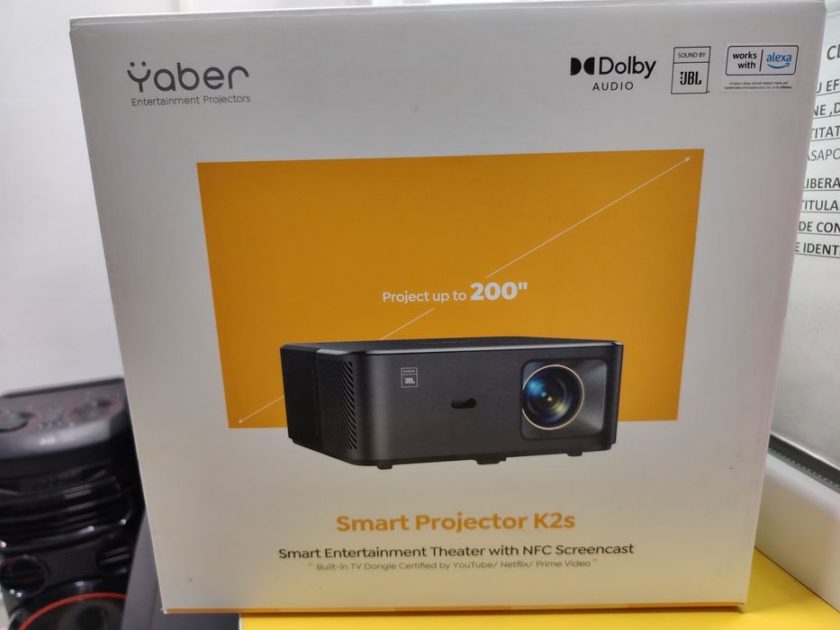 Video proiector Smart proiector K2s Yaber