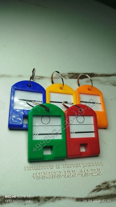 Ключевые Брелки для номераци ОПТОМ