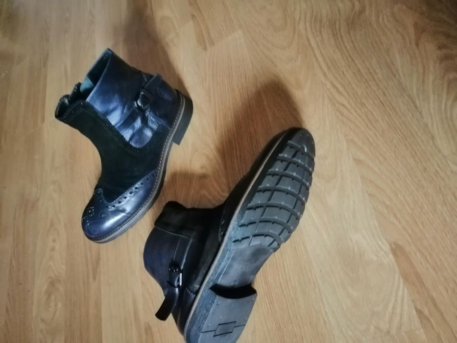 Ghete barbati hemsted piele