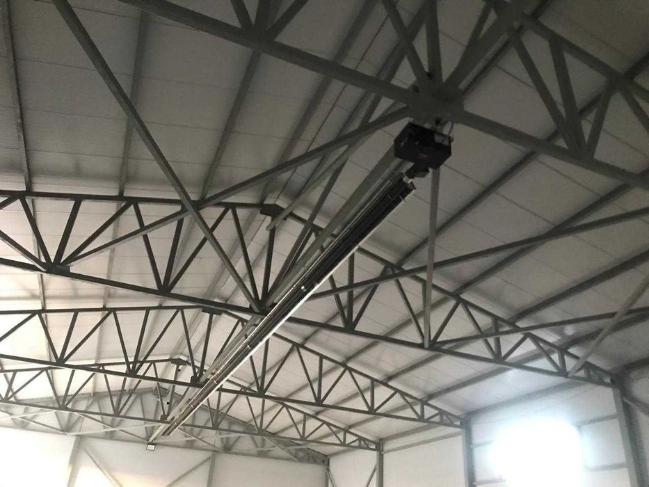 Монтаж инфракрасных обогревателей