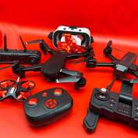 VR FULLHD 200M 15МИН дроны квадрокоптеры для детей с камерой и защитой