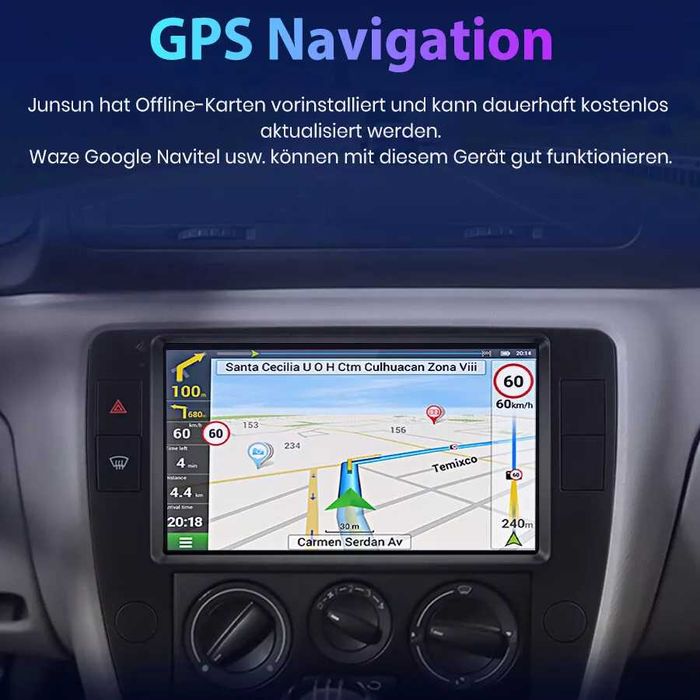 Мултимедия Двоен дин за VW Passat B5 навигация с Android Volkswagen Б5