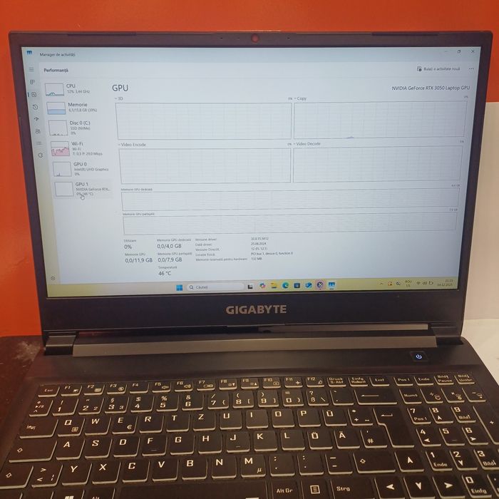 Hope Amanet P1/ Laptop Gigabyte G5 GD i5-11400H 16 GB RAM NVIDIA 3050