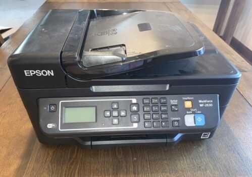 Epson WF-2630 беспроводной все-в-одном цветной принтер копирование