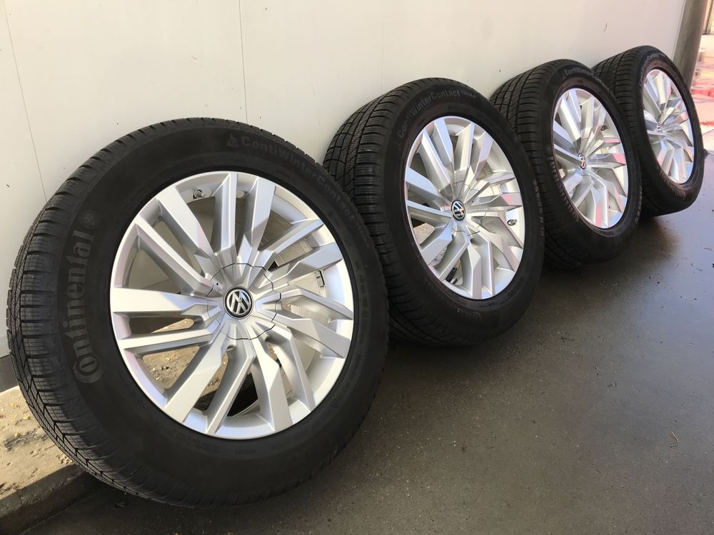 Set Jante 5X112 Originale 255/55R19 M+S pt VW Touareg 3 CR7 Audi Q7 4M