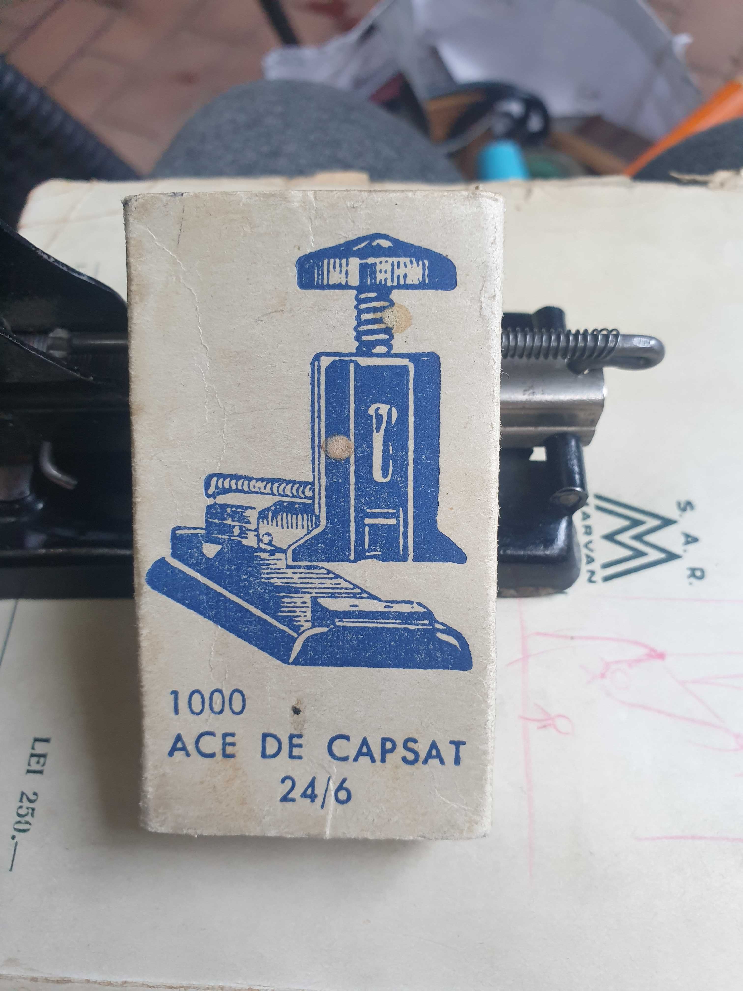 Capsator metalic, vintage, stylish, functional, + cutie capse dedicate