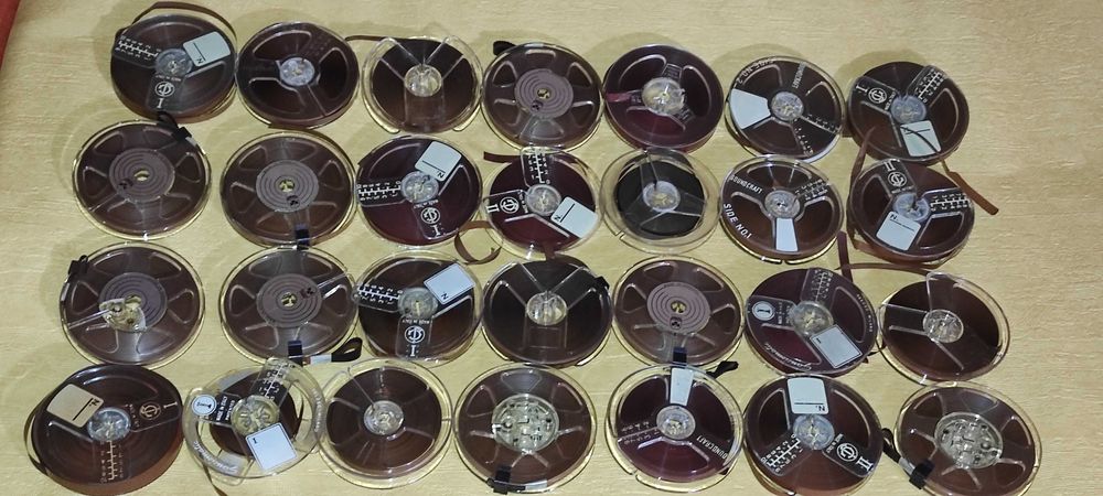 benzi magnetofon Role banda pt. magnetofon  8 cm si 26.5 cm metalice