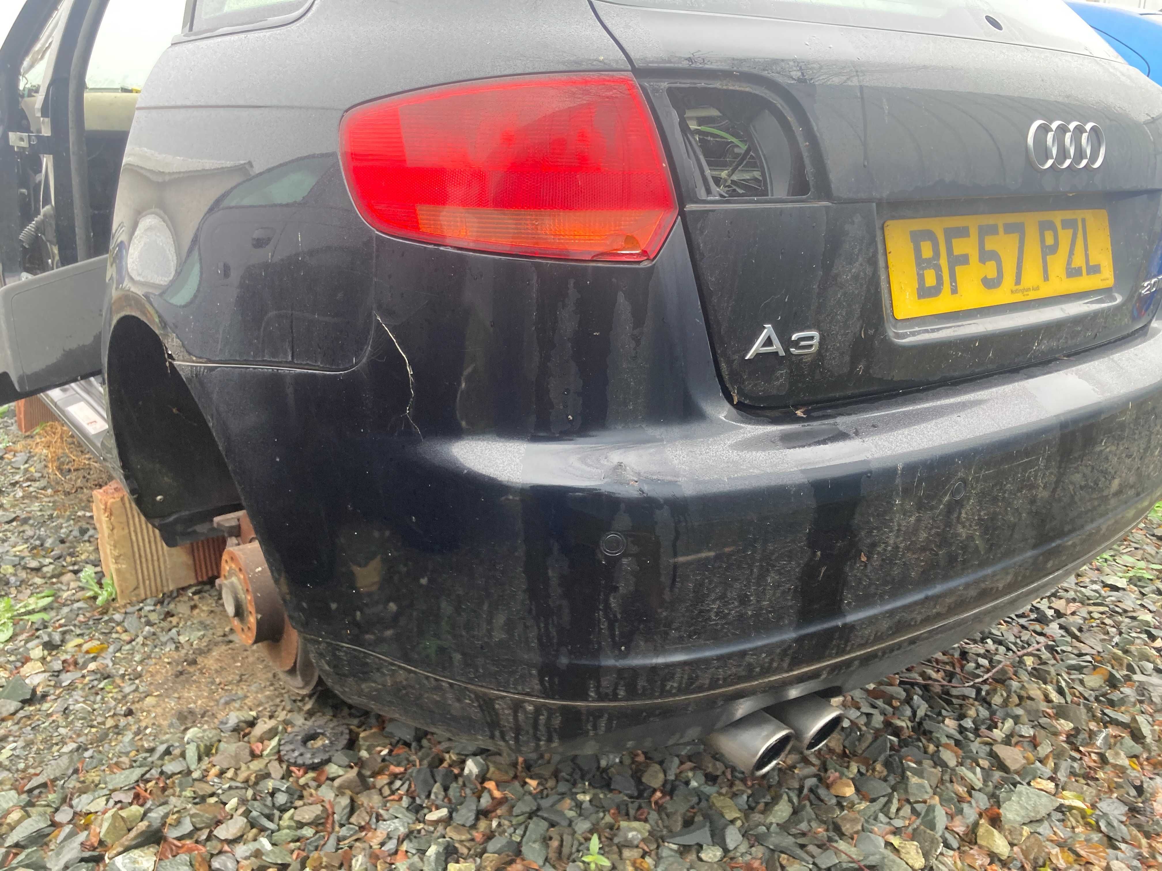 Задна броня ауди а3 8п 4вр. audi a3 8p s-line