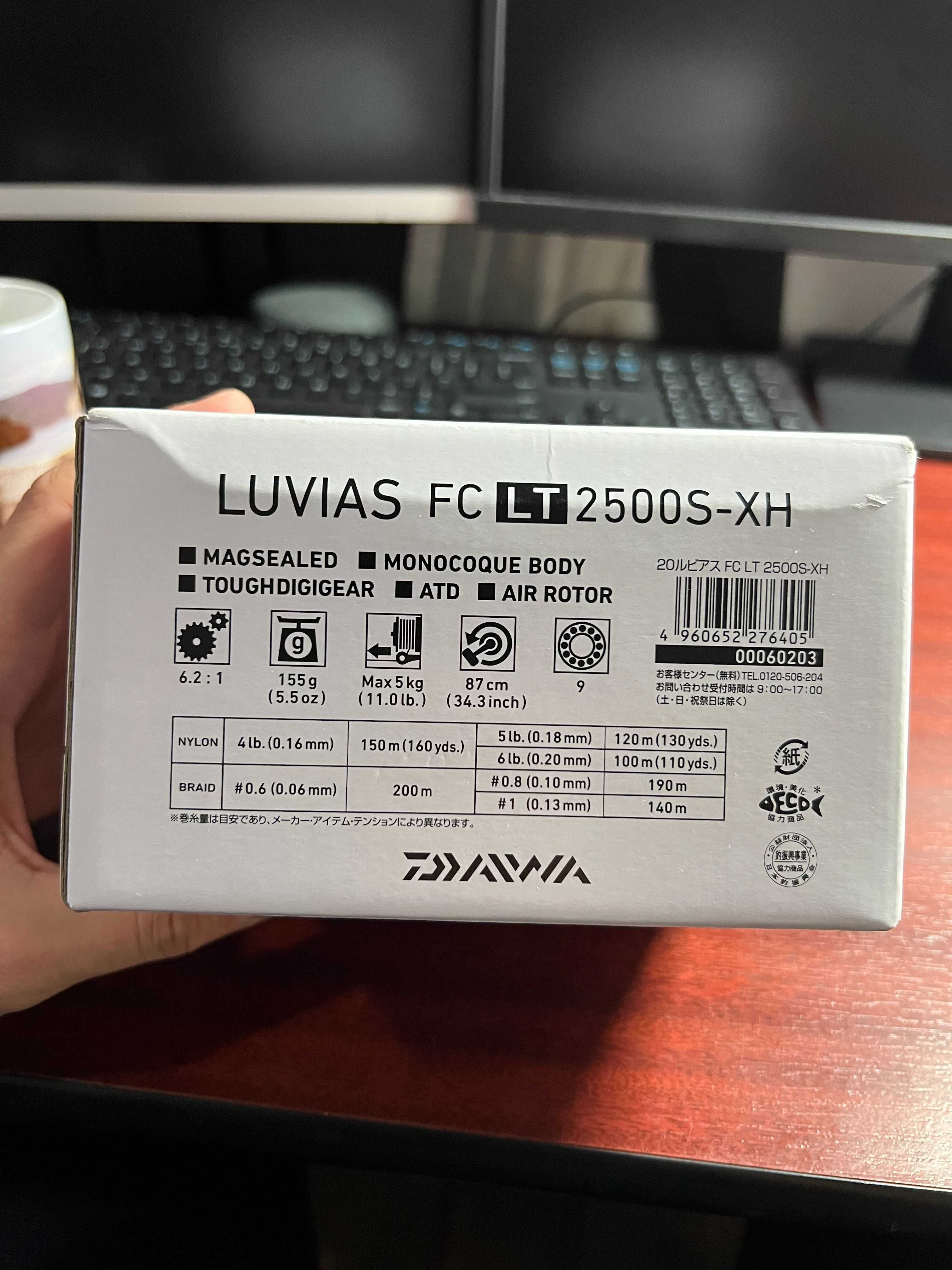 Mulineta Daiwa Luvias FC LT 2500S-HS