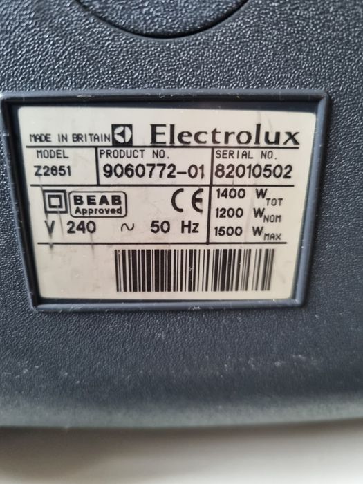 Aspirator Electrolux 1 500W cu sac