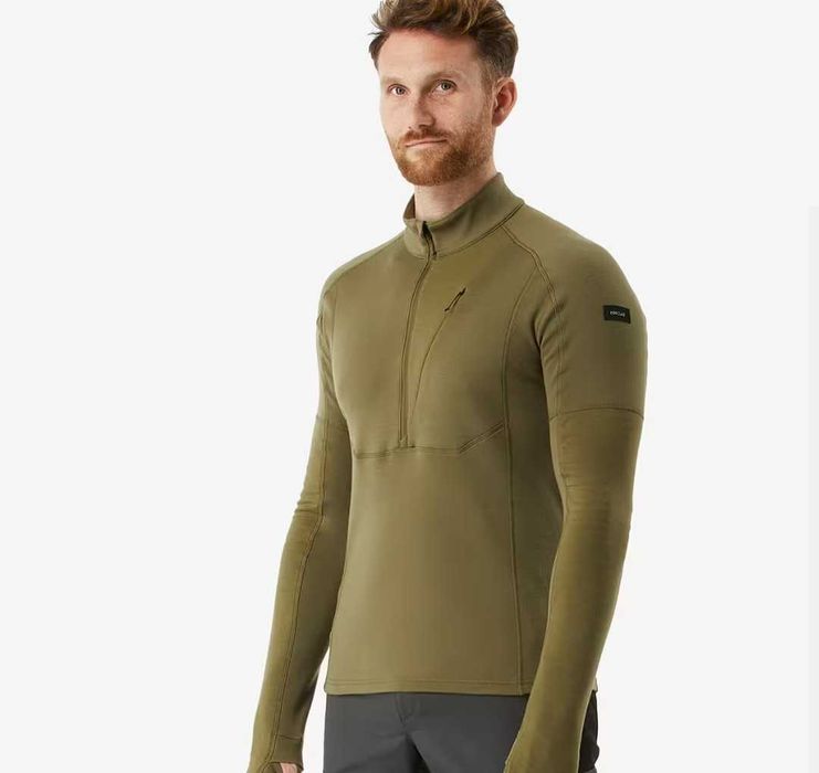 bluza merinos forclaz mt900, noua