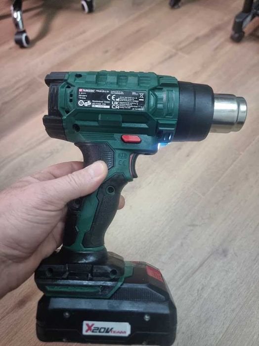 Акумулаторен пистолет за горещ въздух PArkside