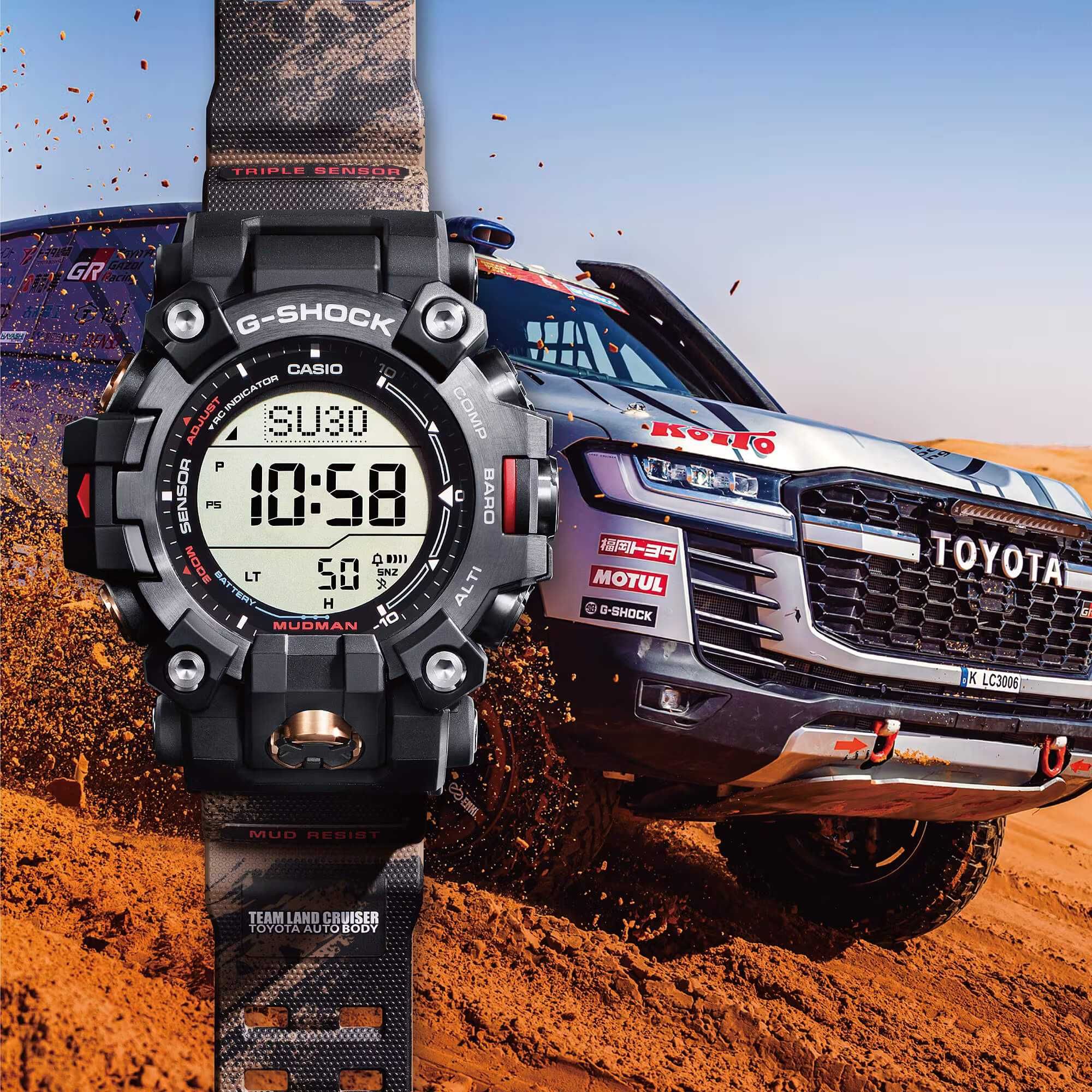 Мъжки часовник Casio G-SHOCK Mudman Team Land Cruiser Limited