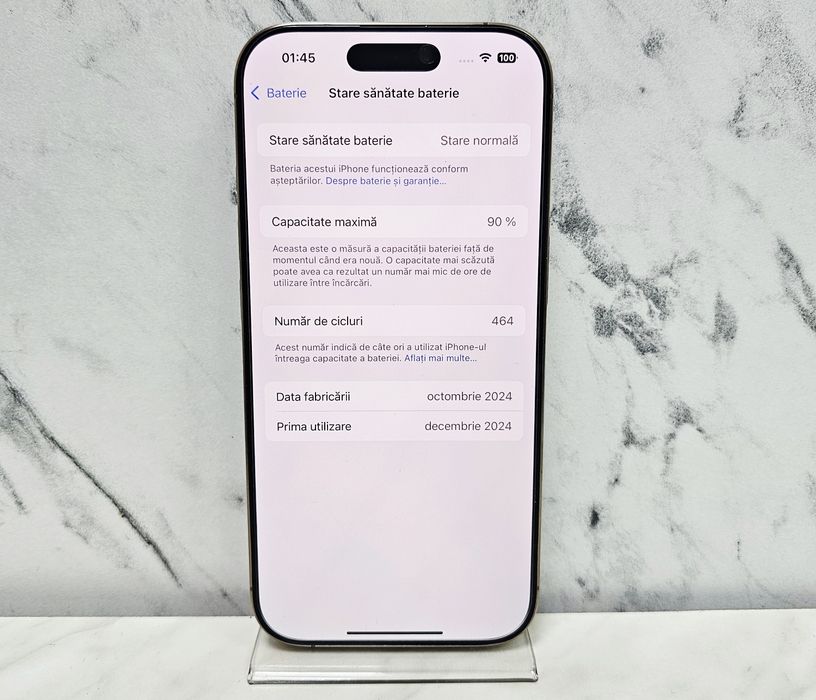 iPhone 16 Pro 256 GB Desert Zeus Amanet 65132