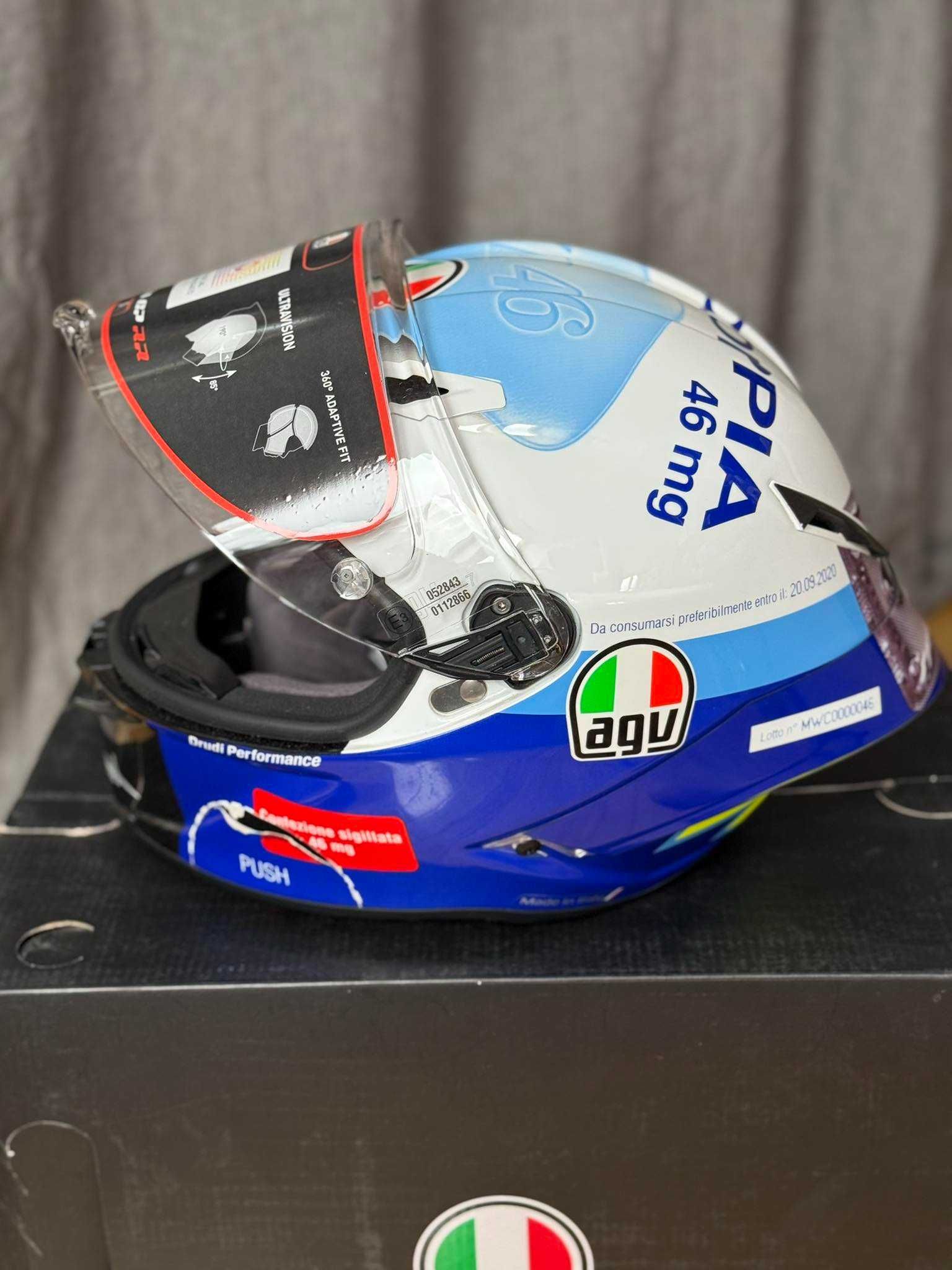 AGV Pista GP RR - Rossi Misano 2020 - S + Черен визьор