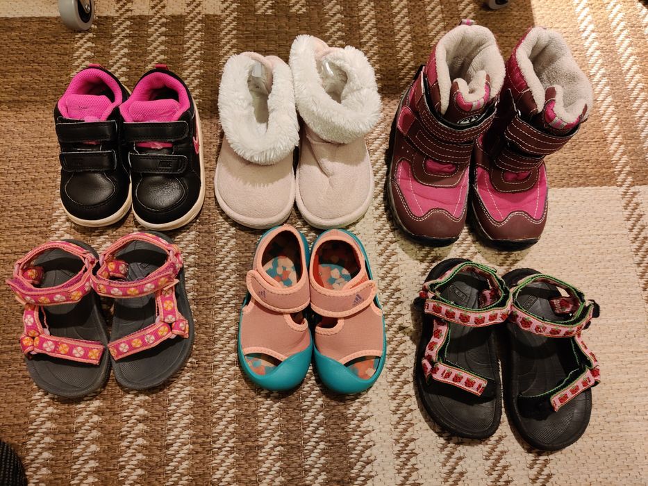 Лот обувки, ботуши, сандали Teva Nike