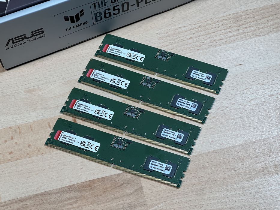 Kit RAM Kingston DDR5 32GB 4x8GB 4800MHz