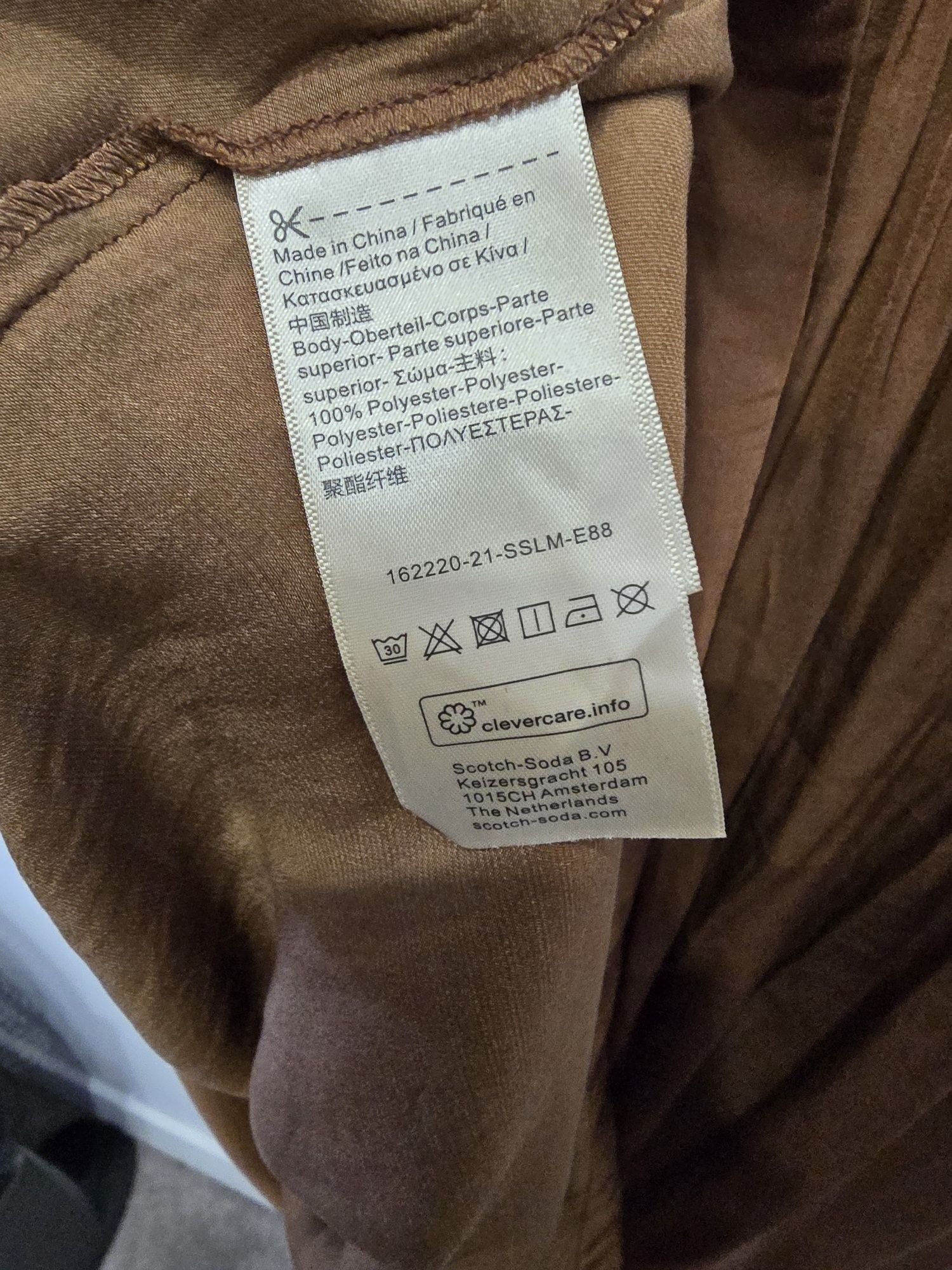 Scotch & Soda Ориганална дамска рокля и риза Размер S/ М