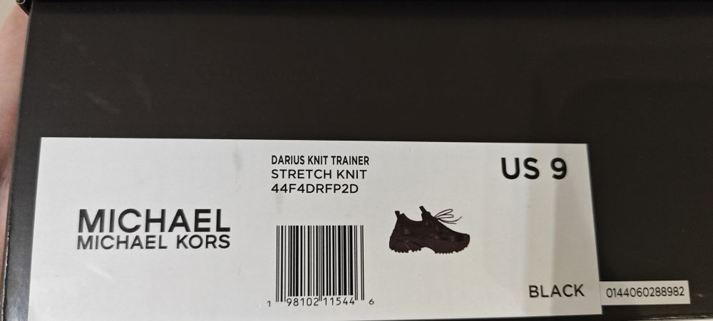 Маратонки  Michael Kors Darius от кожа и еластична плетка