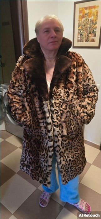 De Vânzare Cojoc Animal Print (Blana Naturala)