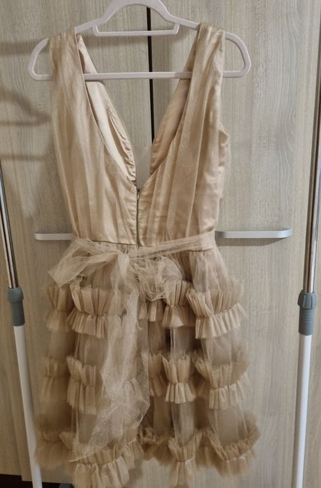 Официална рокля с тюл