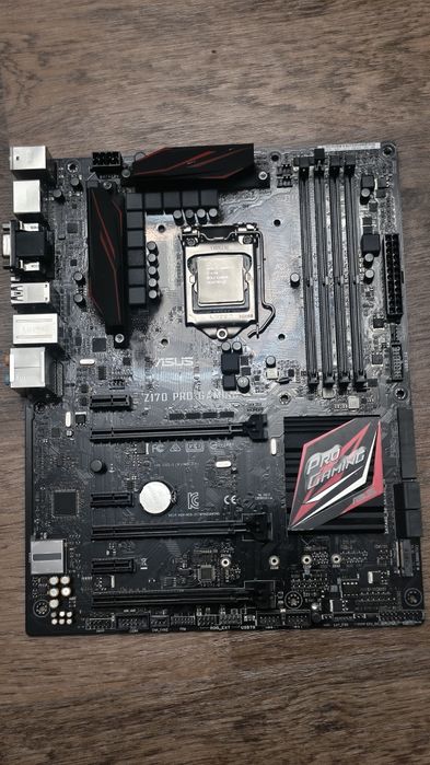 I7 6700 + Asus z170 pro gaming