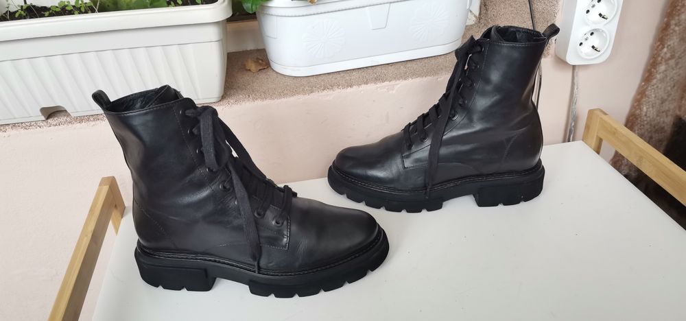 Боти Hallhuber Естествена кожа