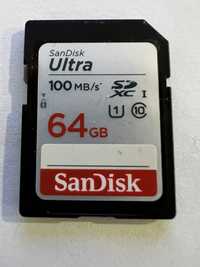 SD Card Sandisk 64Gb