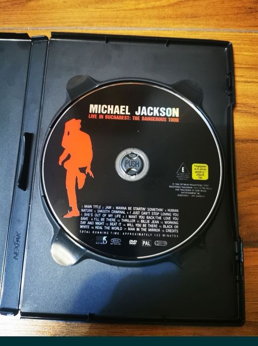 DVD Michael Jackson Live Bucharest / Cd Number Ones  / Story