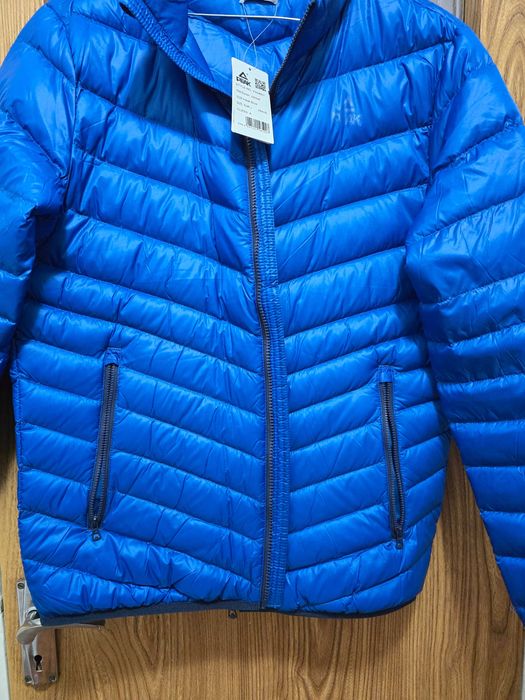 Geaca cu umplutura de puf PEAK, Albastru, L