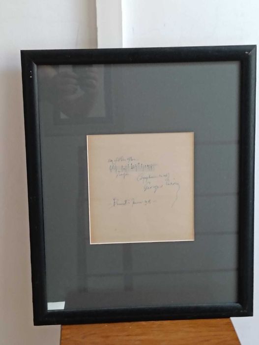 Partitura George Enescu - Piesa rara de colectie