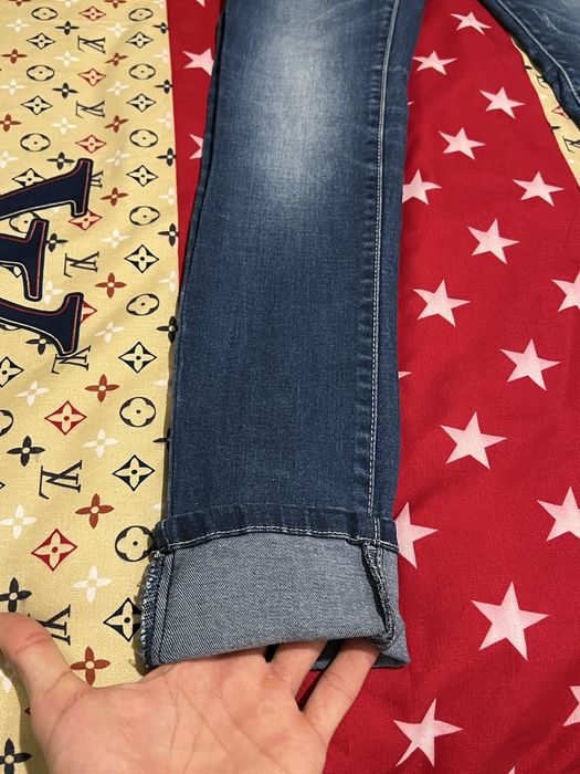 Blugi skinny bleumarin femei