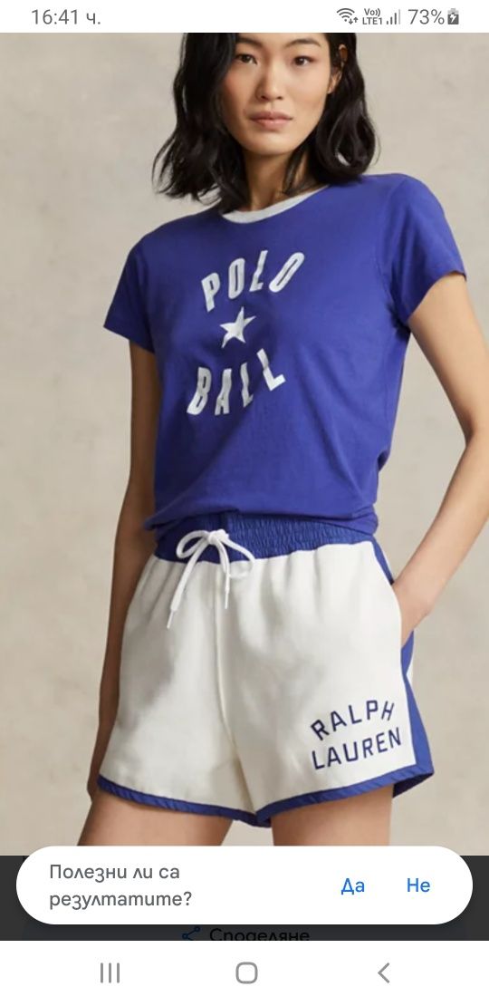 POLO Ralph Lauren Cotton Womens Size S ОРИГИНАЛ! Дамски Къси Панталони