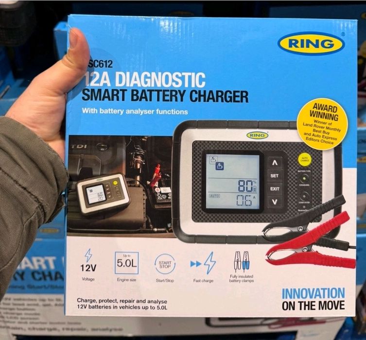 Redresor 12V Profesional RING RRCB320 Și Tester + Redresor RING RSC612