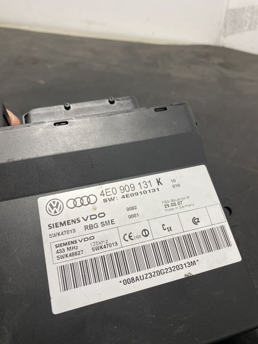 Calculator modul confort Audi A8 D3 2002-2010 4E0909131K Modul confort