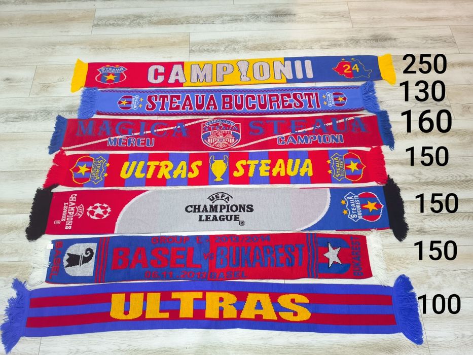 Fulare și eșarfe cu Rapid și Steaua București