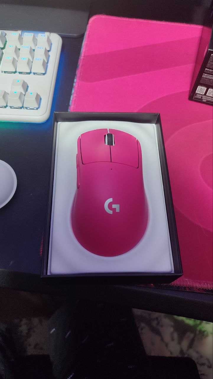 logitech g pro x superlight 2 dex pink
