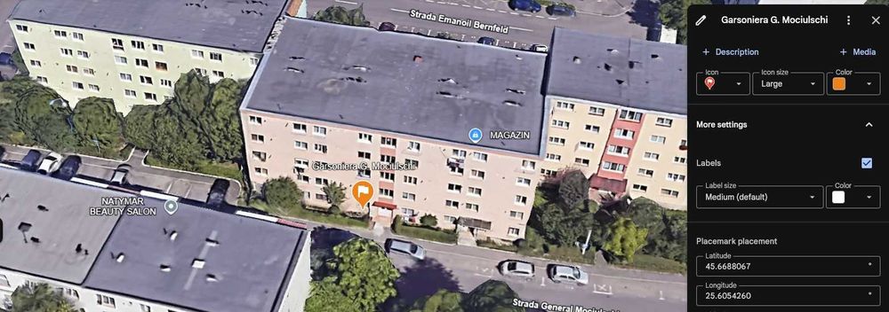 Garsonieră parter 24 mp + beci 20 mp acces interior, zona Mall Coresi