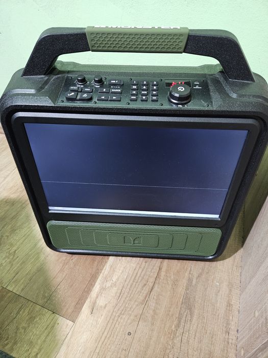 Tv portabil, monitor, boxa, radio, monster vision / vmay