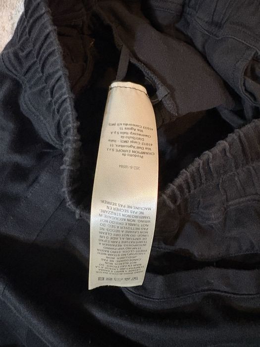 Pantaloni Rick Owens x Champion